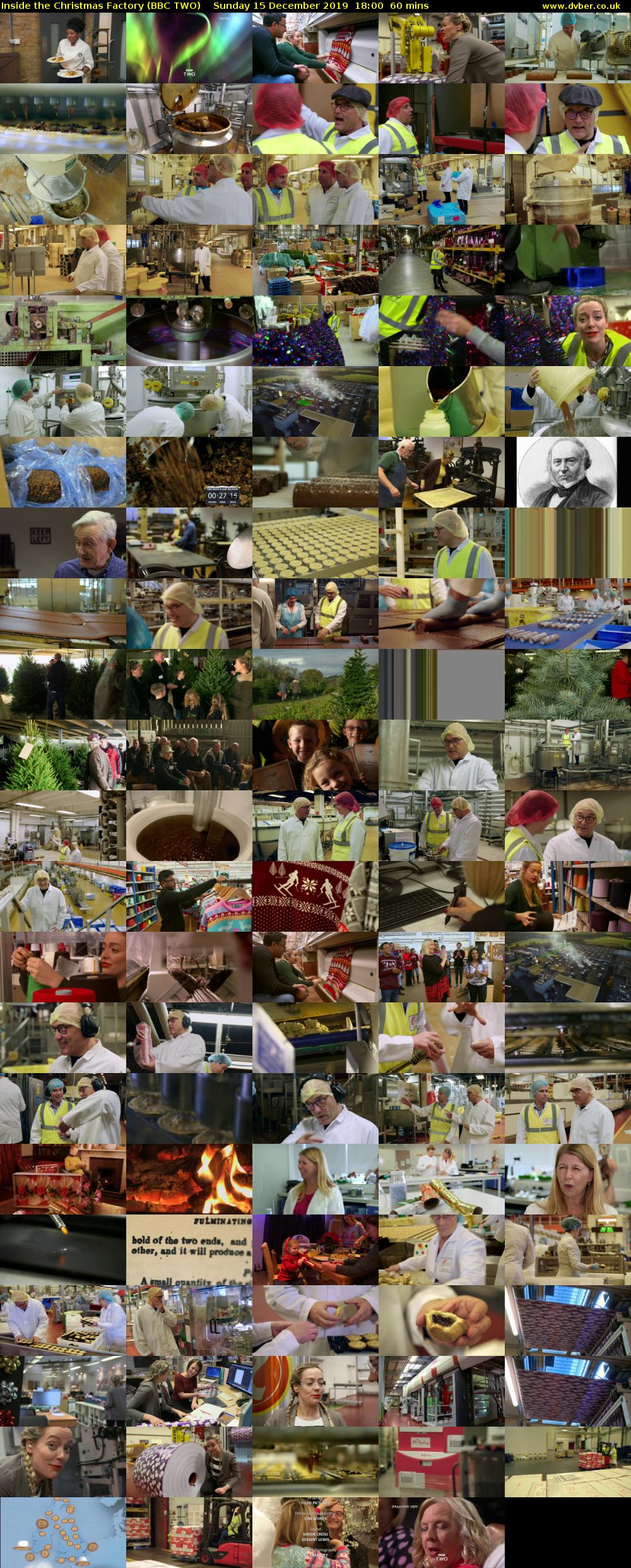 Inside the Christmas Factory (BBC TWO) Sunday 15 December 2019 18:00 - 19:00