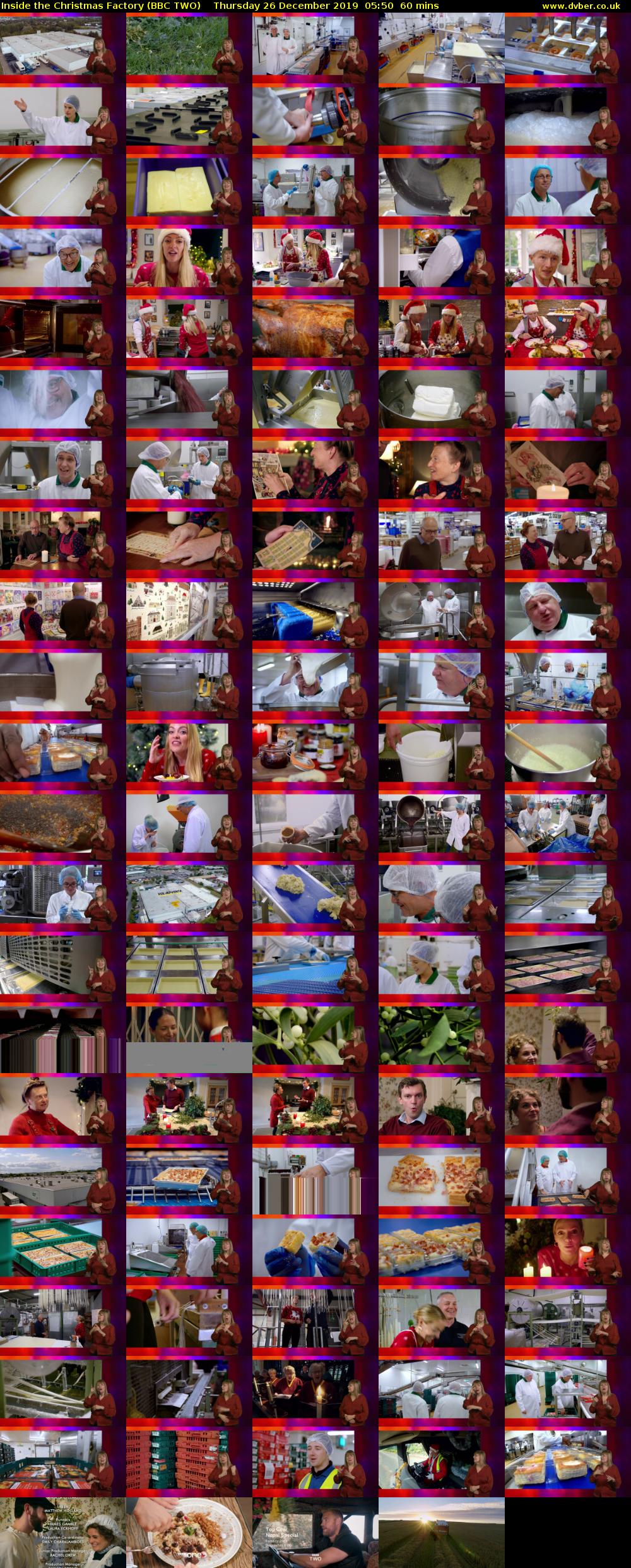 Inside the Christmas Factory (BBC TWO) Thursday 26 December 2019 05:50 - 06:50