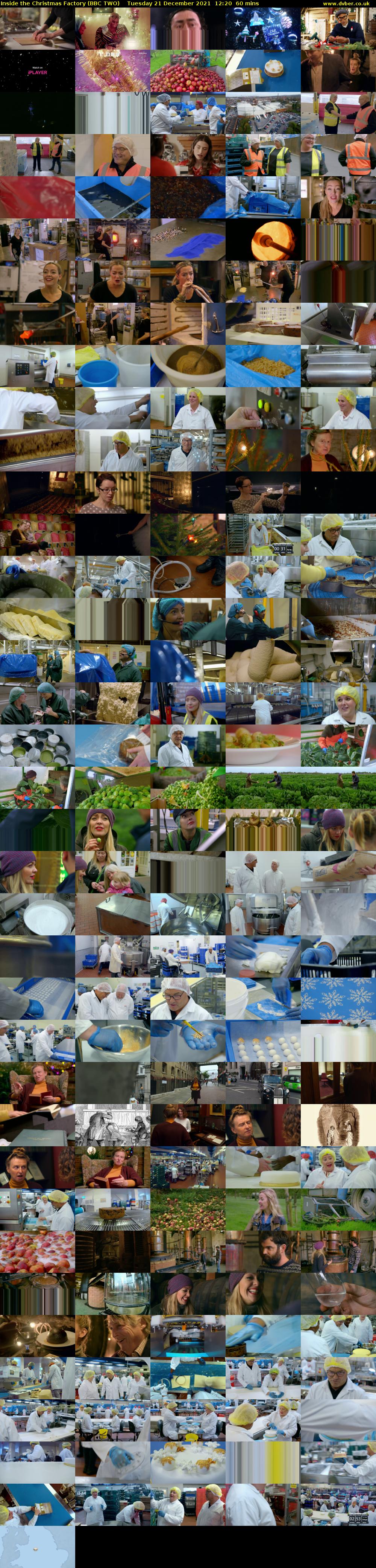 Inside the Christmas Factory (BBC TWO) Tuesday 21 December 2021 12:20 - 13:20