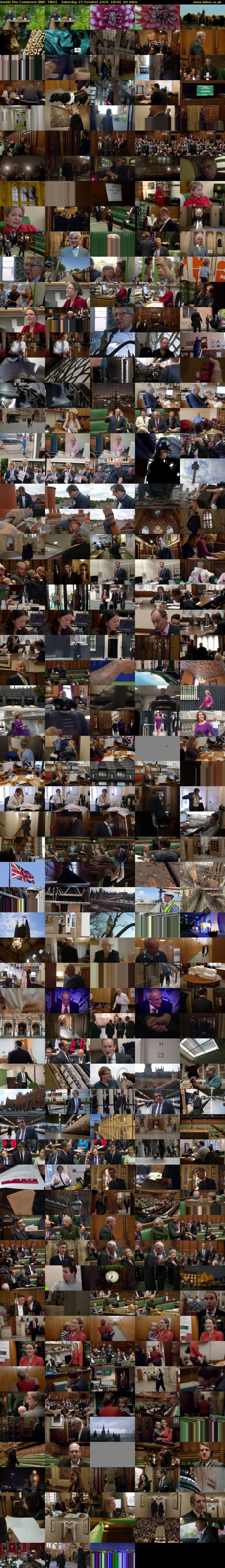 Inside the Commons (BBC TWO) Saturday 15 October 2016 18:00 - 19:00