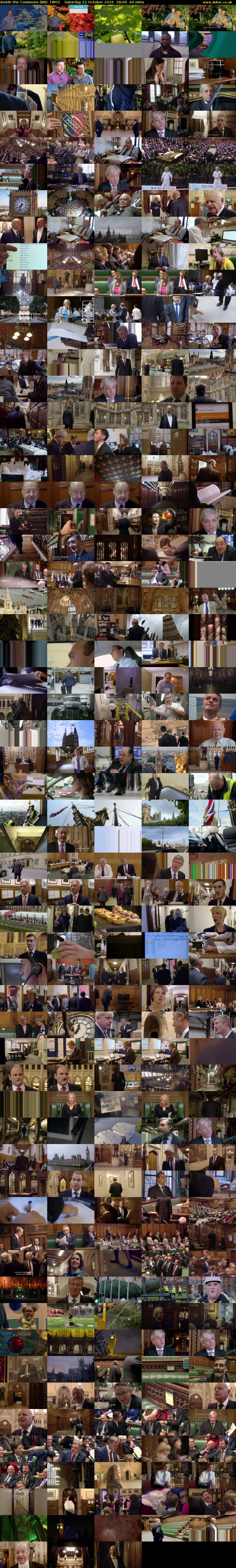 Inside the Commons (BBC TWO) Saturday 22 October 2016 18:00 - 19:00