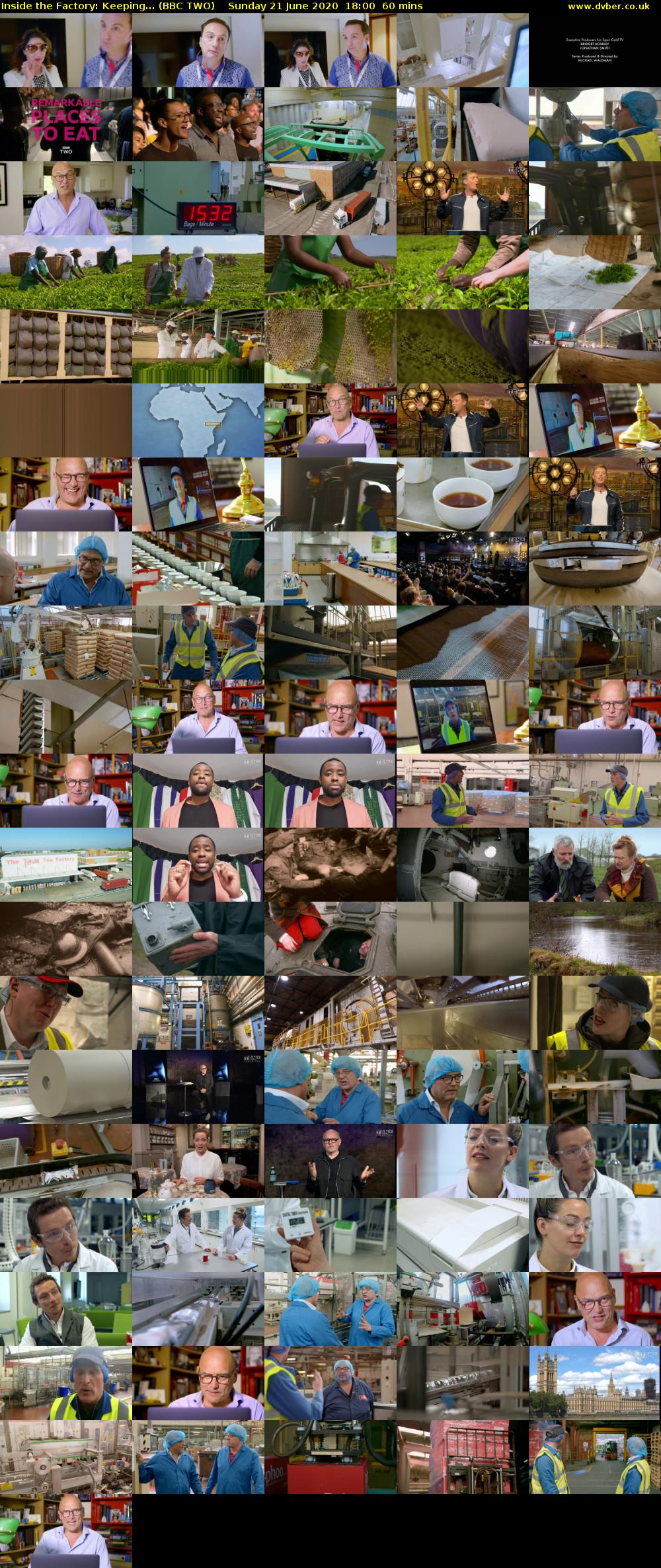 Inside the Factory: Keeping... (BBC TWO) Sunday 21 June 2020 18:00 - 19:00