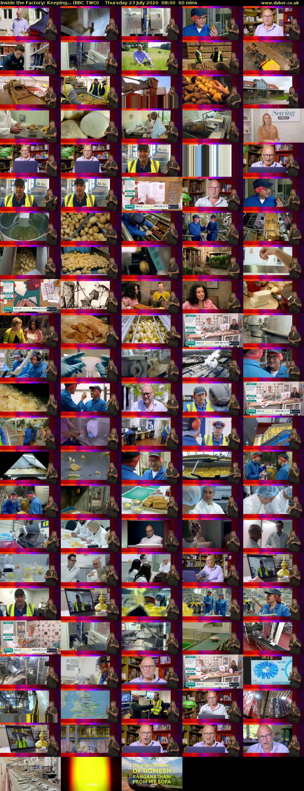 Inside the Factory: Keeping... (BBC TWO) Thursday 23 July 2020 08:00 - 09:00
