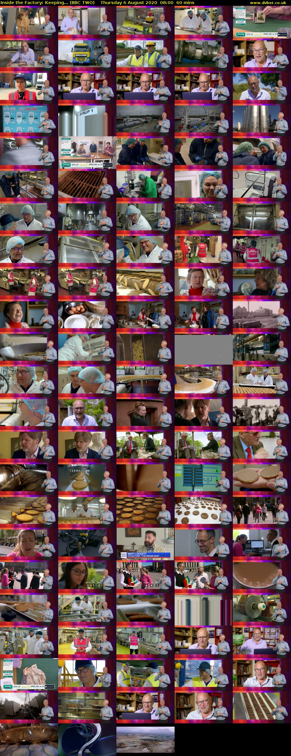 Inside the Factory: Keeping... (BBC TWO) Thursday 6 August 2020 08:00 - 09:00