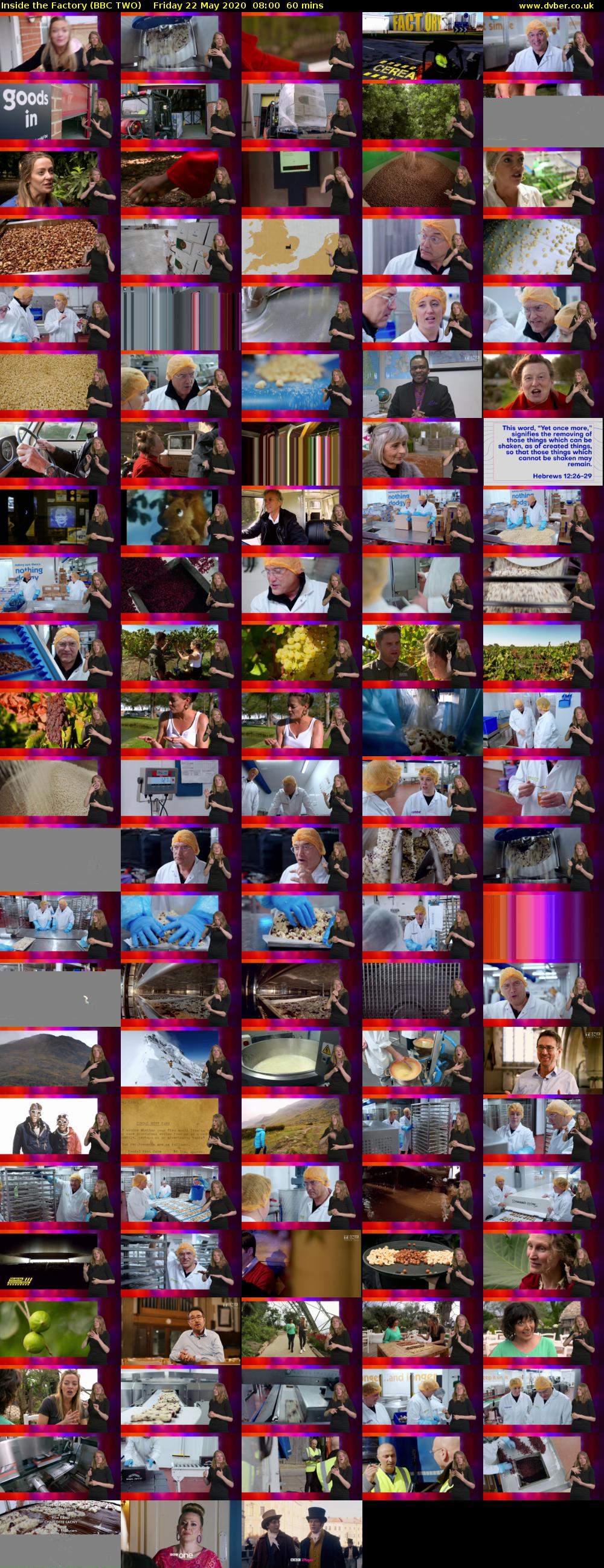Inside the Factory (BBC TWO) Friday 22 May 2020 08:00 - 09:00