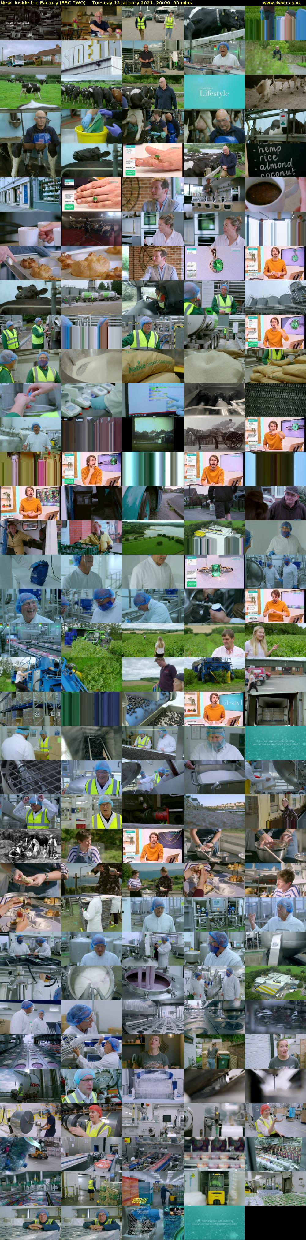 Inside the Factory (BBC TWO) Tuesday 12 January 2021 20:00 - 21:00