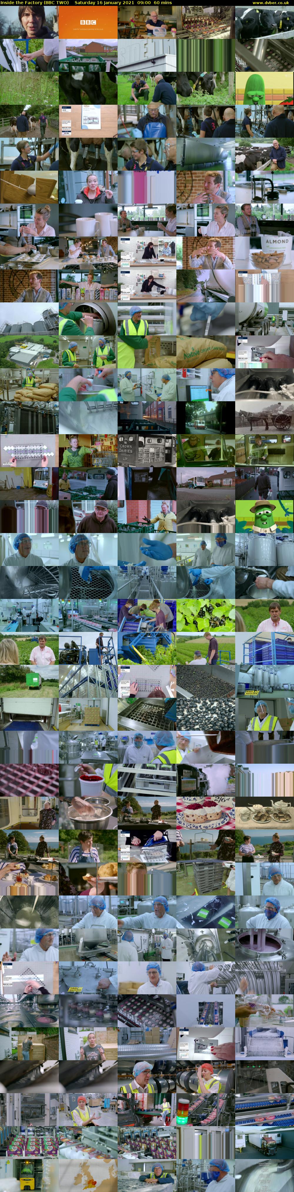 Inside the Factory (BBC TWO) Saturday 16 January 2021 09:00 - 10:00