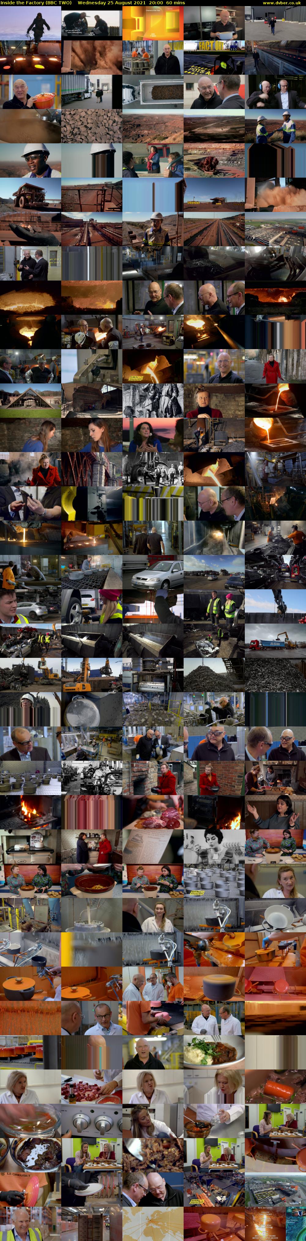 Inside the Factory (BBC TWO) Wednesday 25 August 2021 20:00 - 21:00