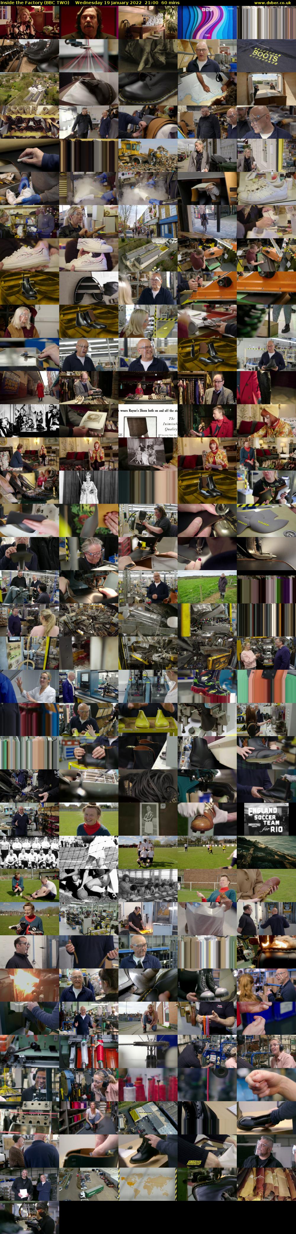 Inside the Factory (BBC TWO) Wednesday 19 January 2022 21:00 - 22:00