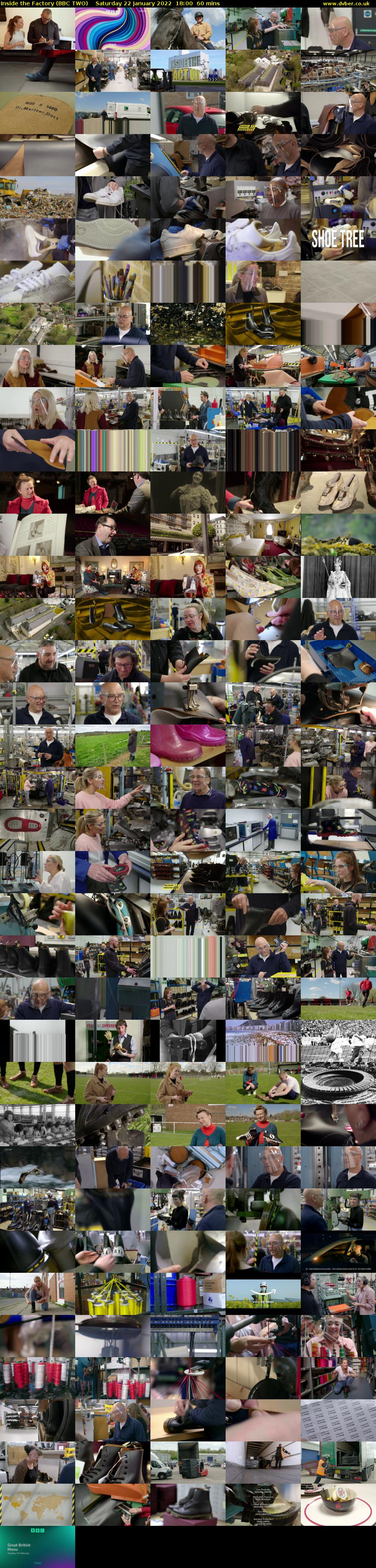 Inside the Factory (BBC TWO) Saturday 22 January 2022 18:00 - 19:00
