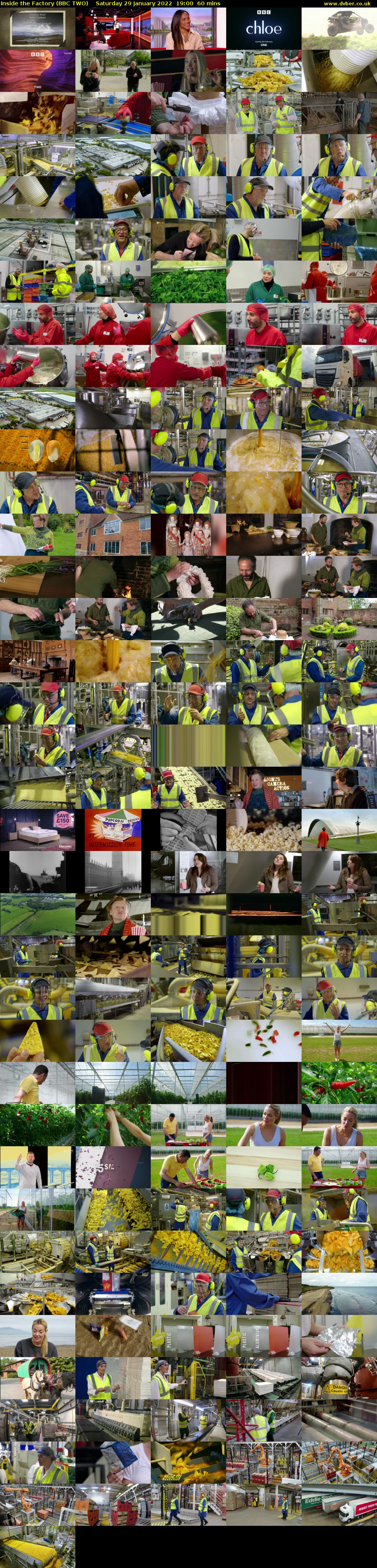 Inside the Factory (BBC TWO) Saturday 29 January 2022 19:00 - 20:00