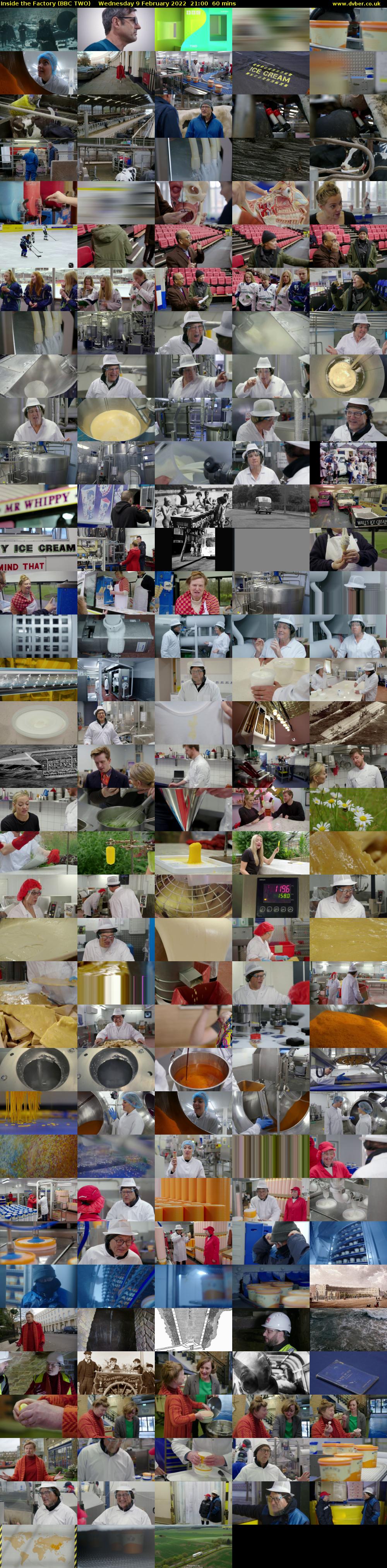 Inside the Factory (BBC TWO) Wednesday 9 February 2022 21:00 - 22:00