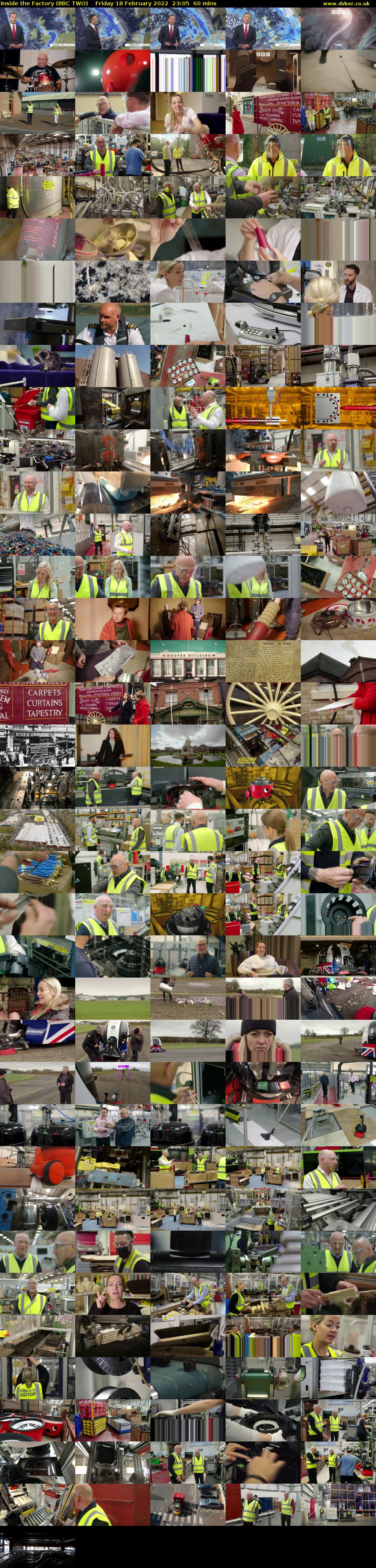 Inside the Factory (BBC TWO) Friday 18 February 2022 23:05 - 00:05