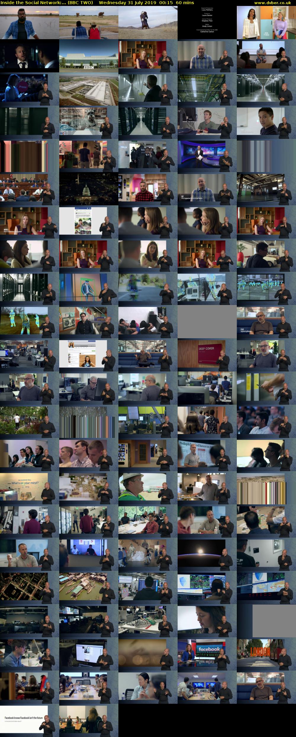 Inside the Social Network:... (BBC TWO) Wednesday 31 July 2019 00:15 - 01:15