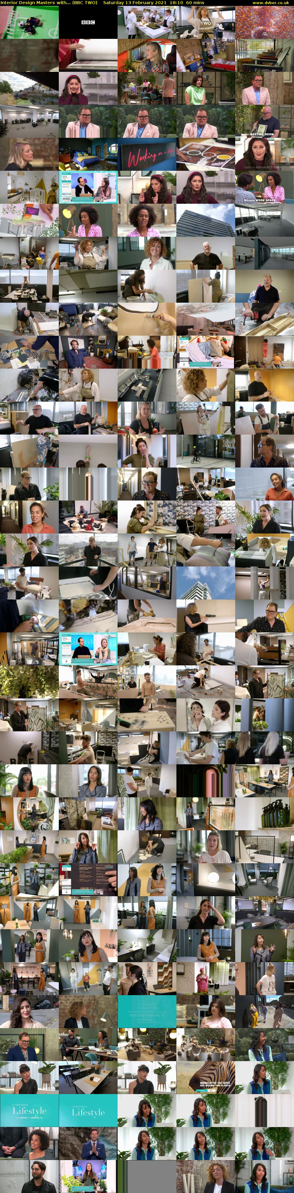 Interior Design Masters with... (BBC TWO) Saturday 13 February 2021 18:10 - 19:10