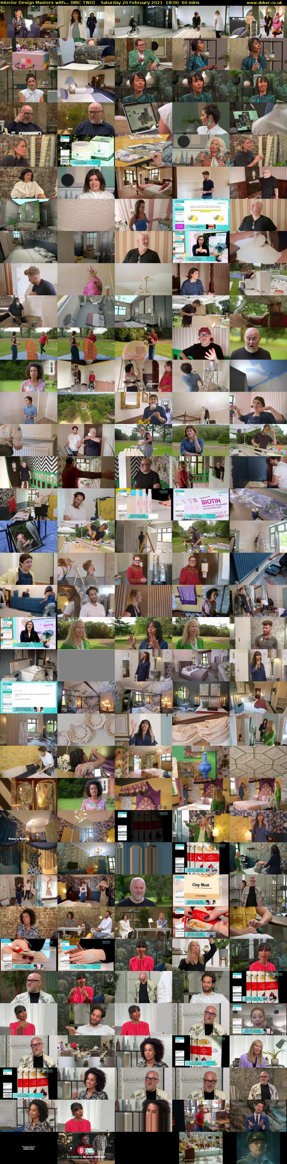 Interior Design Masters with... (BBC TWO) Saturday 20 February 2021 18:00 - 19:00