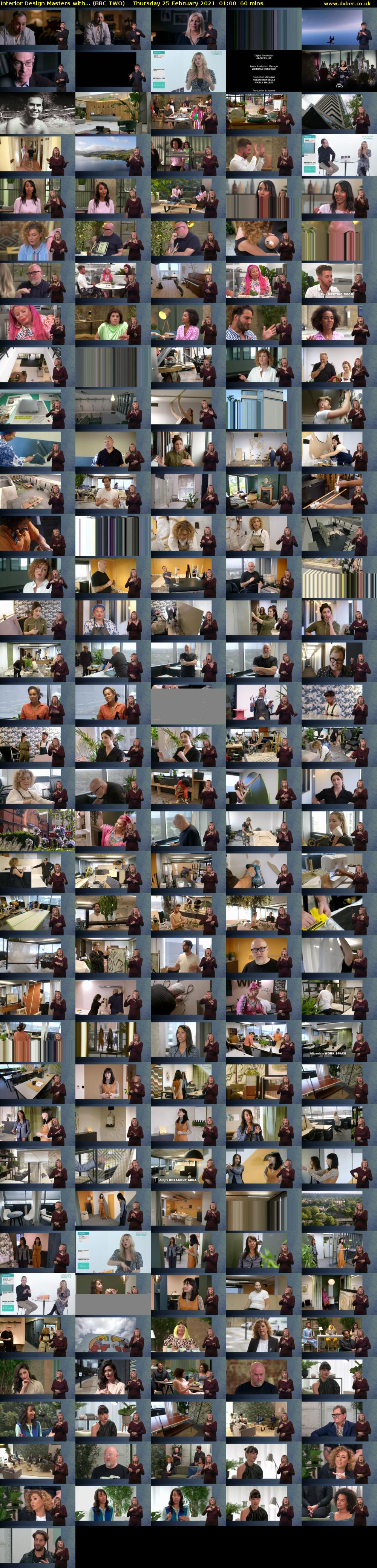 Interior Design Masters with... (BBC TWO) Thursday 25 February 2021 01:00 - 02:00