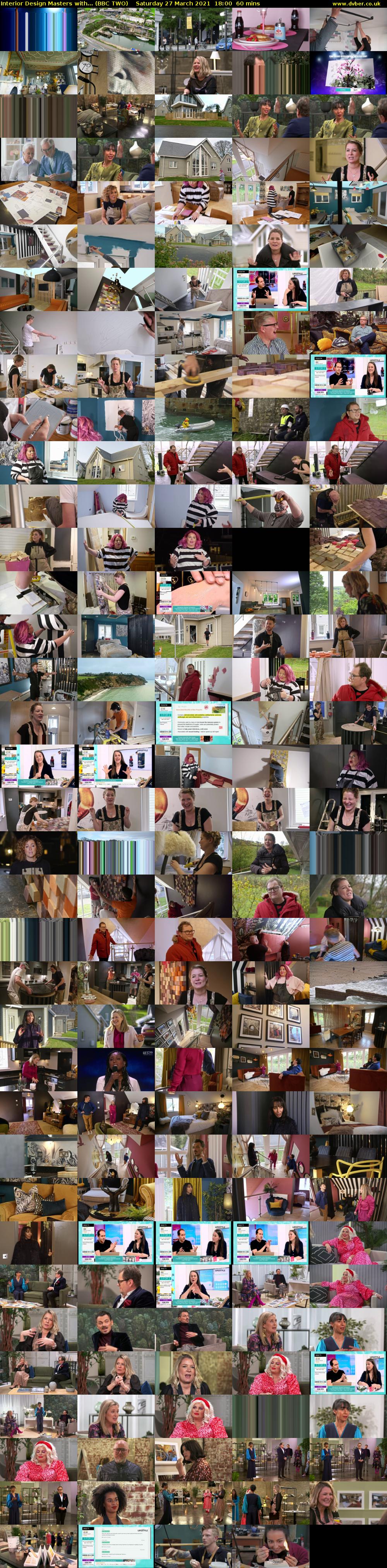 Interior Design Masters with... (BBC TWO) Saturday 27 March 2021 18:00 - 19:00