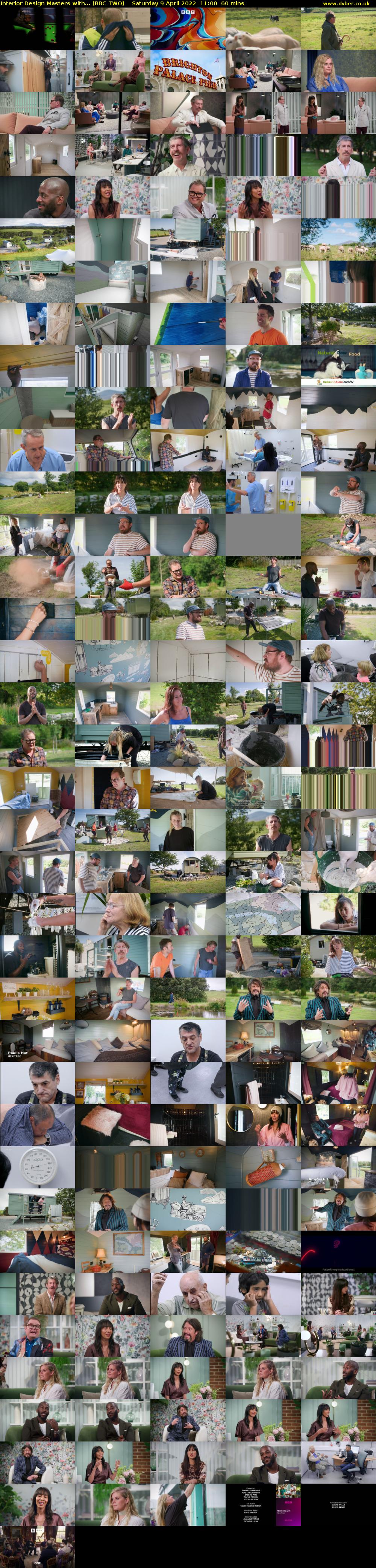 Interior Design Masters with... (BBC TWO) Saturday 9 April 2022 11:00 - 12:00