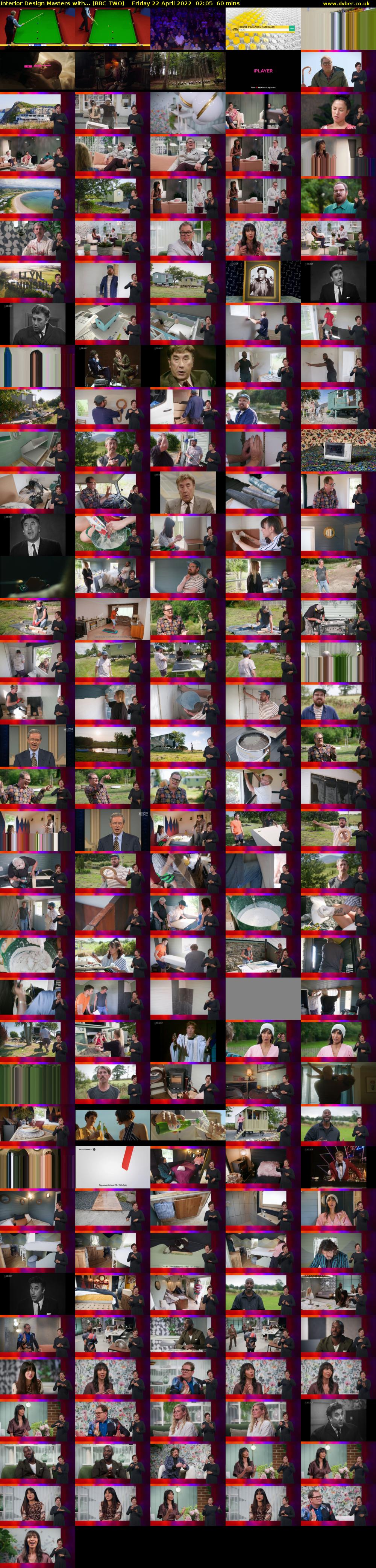Interior Design Masters with... (BBC TWO) Friday 22 April 2022 02:05 - 03:05