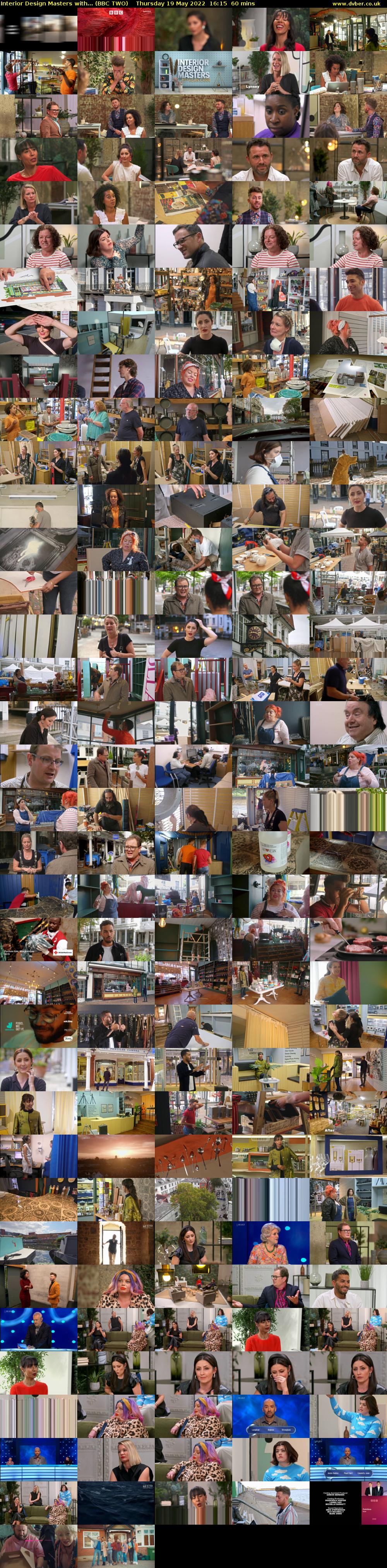 Interior Design Masters with... (BBC TWO) Thursday 19 May 2022 16:15 - 17:15
