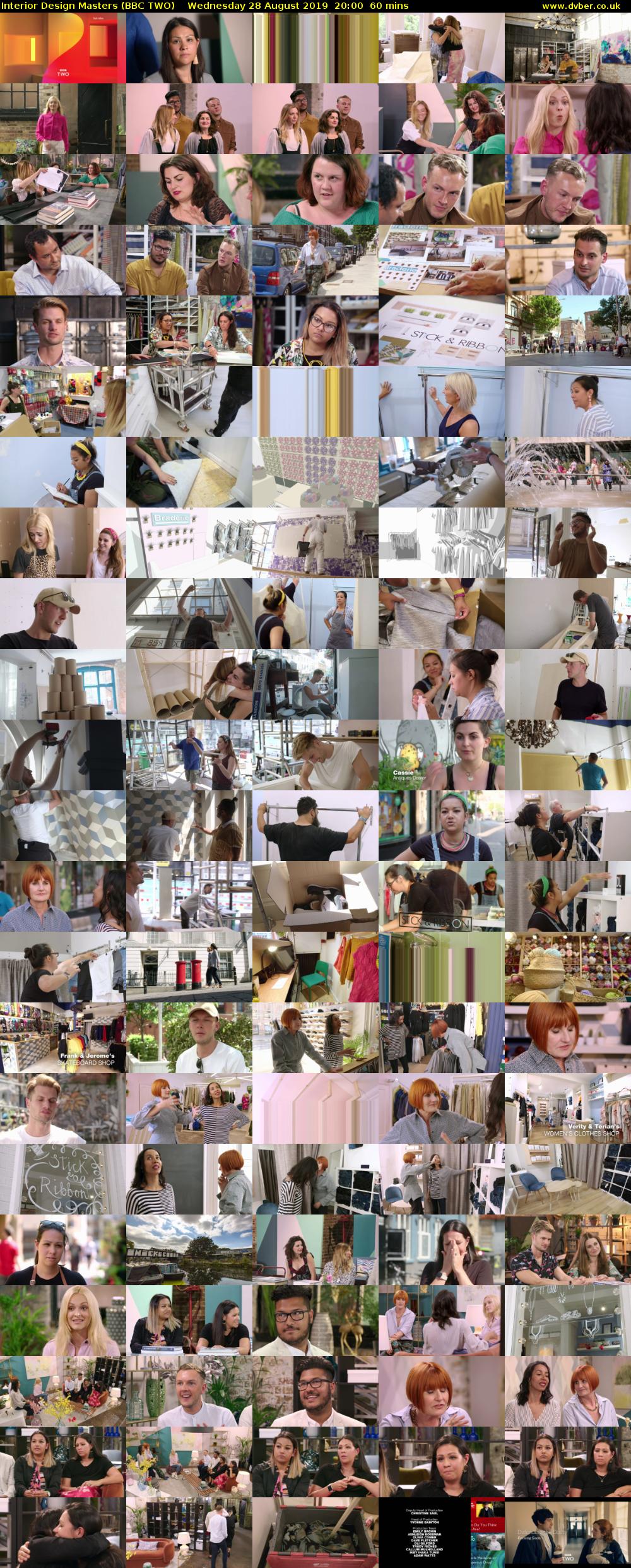 Interior Design Masters (BBC TWO) Wednesday 28 August 2019 20:00 - 21:00