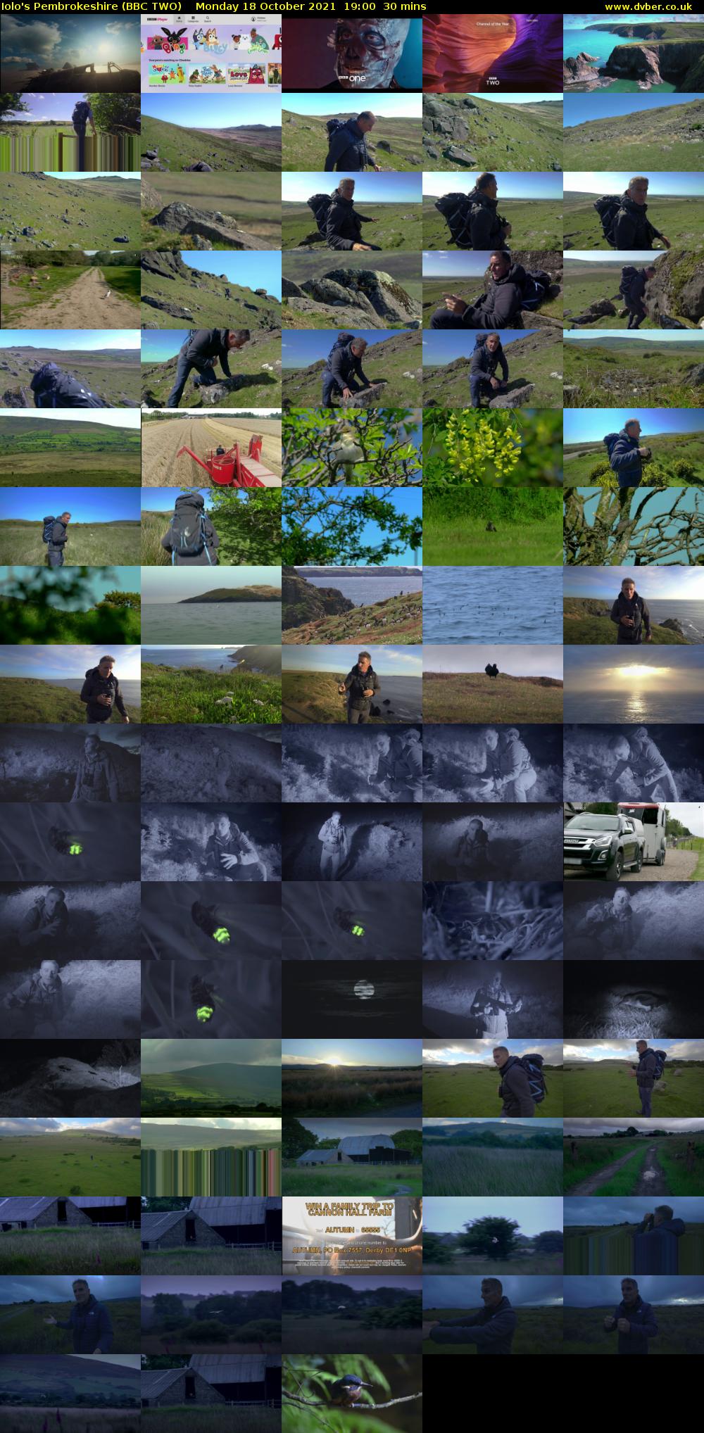 Iolo's Pembrokeshire (BBC TWO) Monday 18 October 2021 19:00 - 19:30