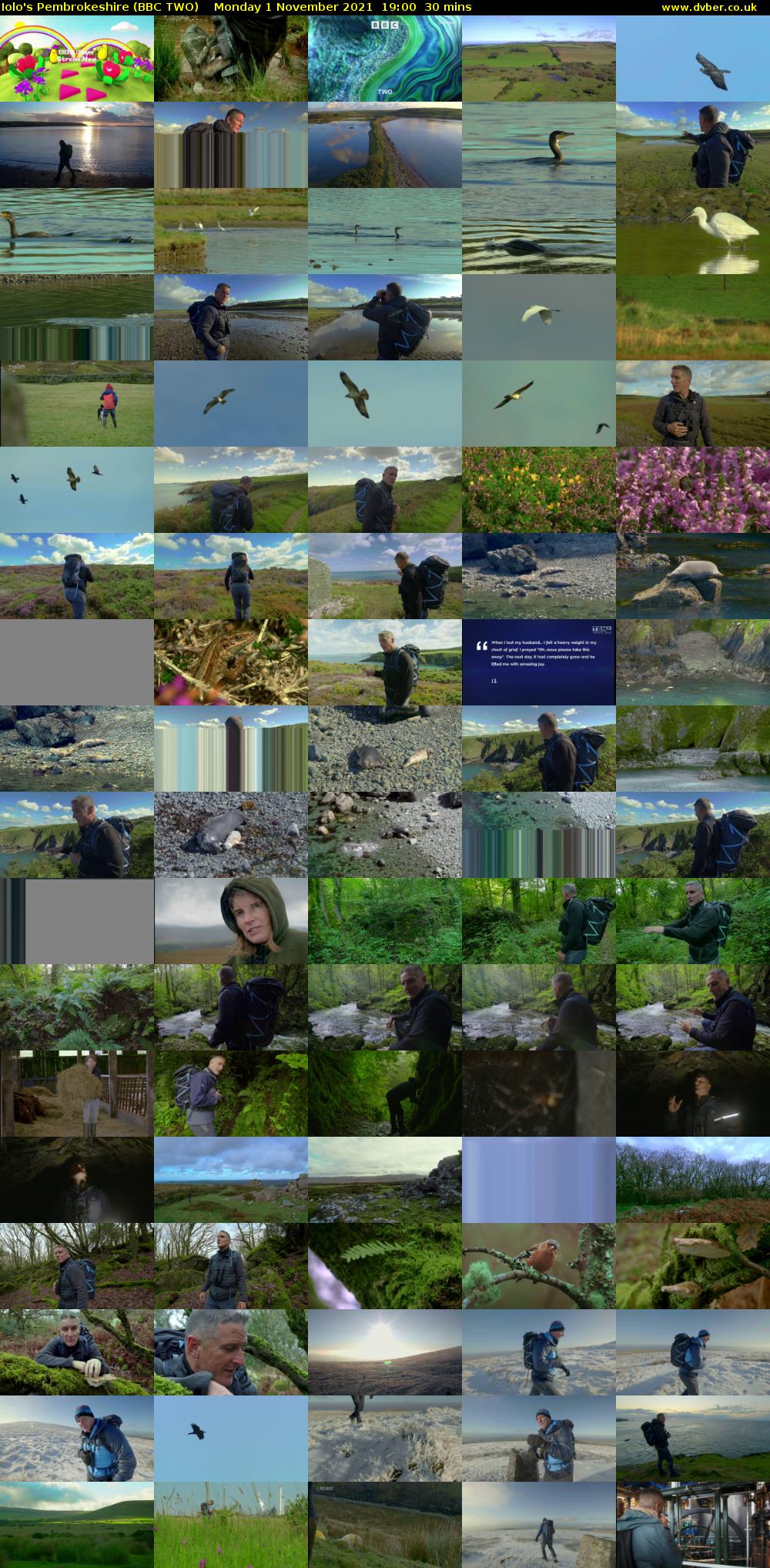 Iolo's Pembrokeshire (BBC TWO) Monday 1 November 2021 19:00 - 19:30