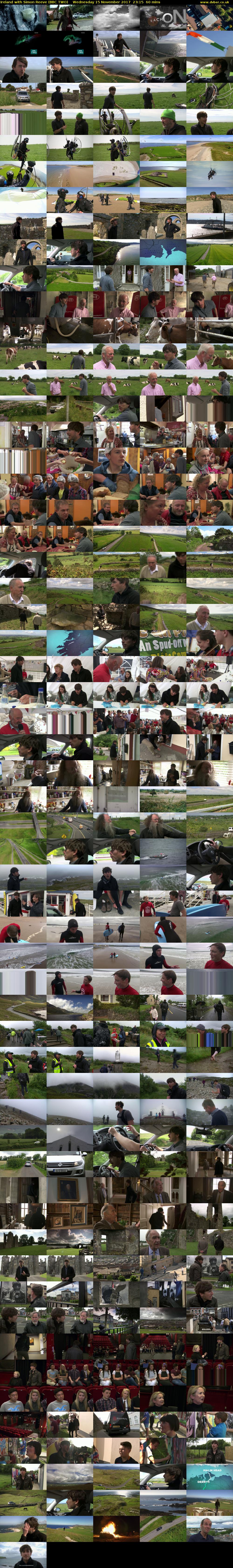 Ireland with Simon Reeve (BBC TWO) Wednesday 15 November 2017 23:15 - 00:15