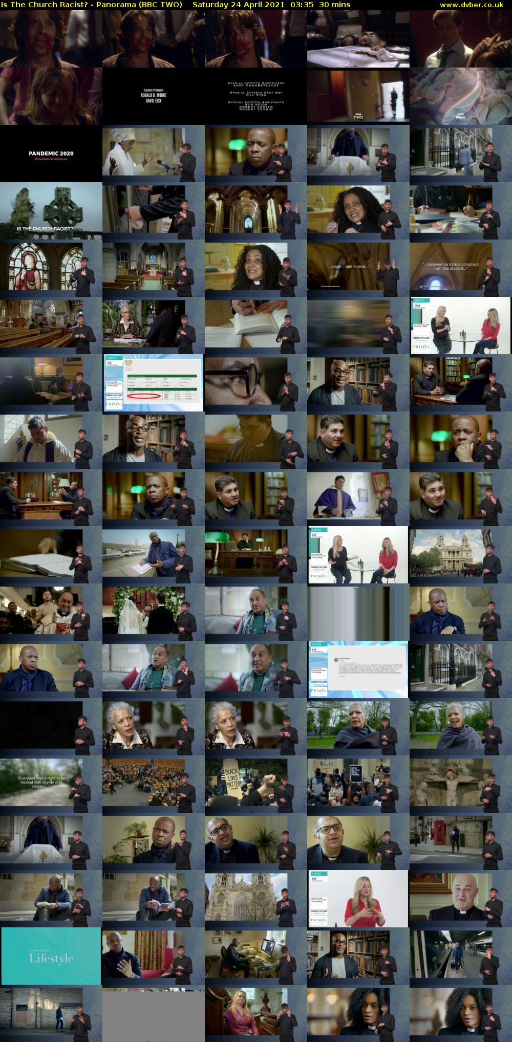 Is The Church Racist? - Panorama (BBC TWO) Saturday 24 April 2021 03:35 - 04:05