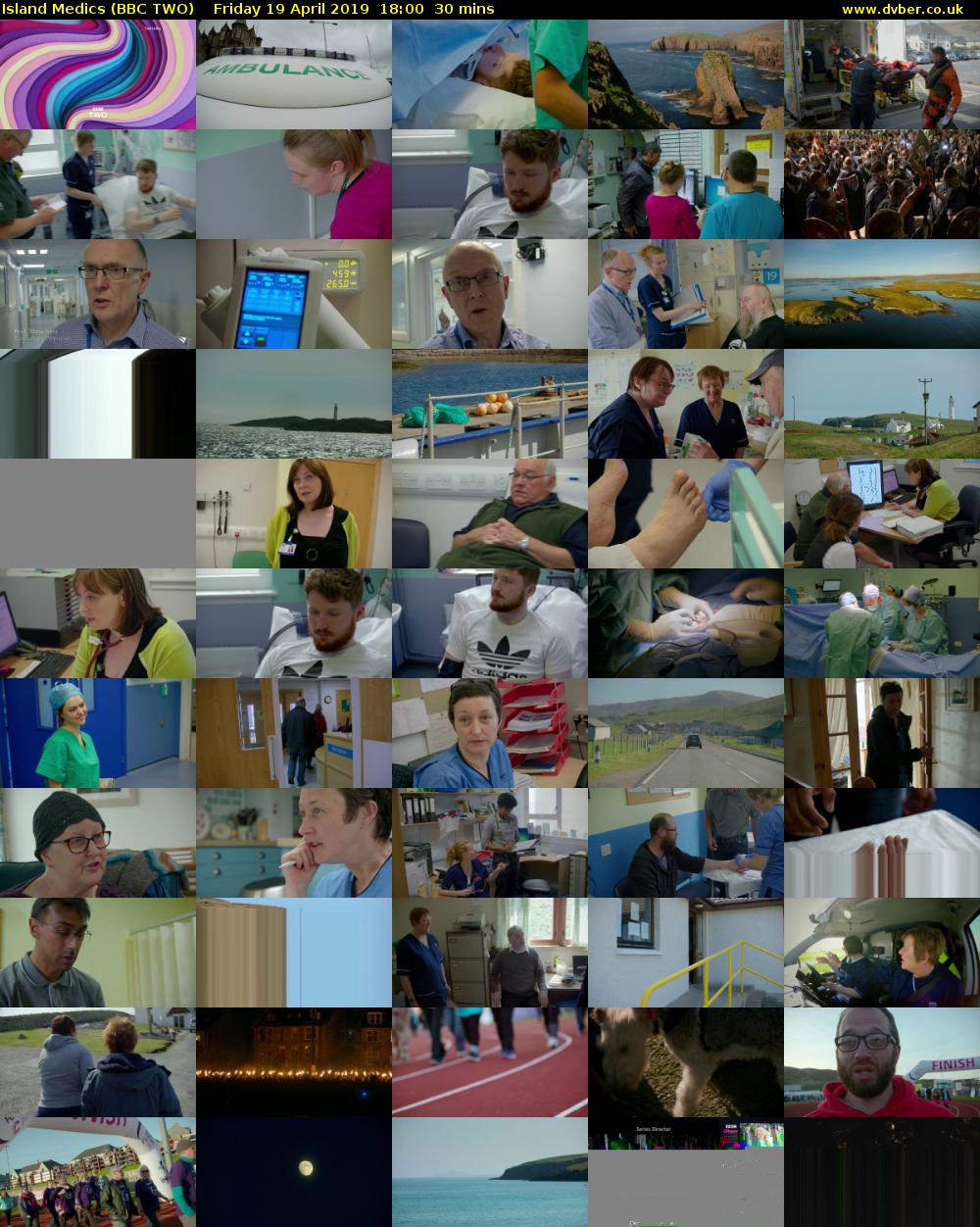 Island Medics (BBC TWO) Friday 19 April 2019 18:00 - 18:30