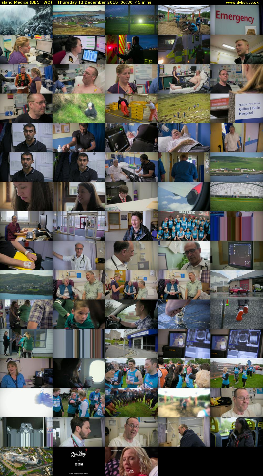Island Medics (BBC TWO) Thursday 12 December 2019 06:30 - 07:15