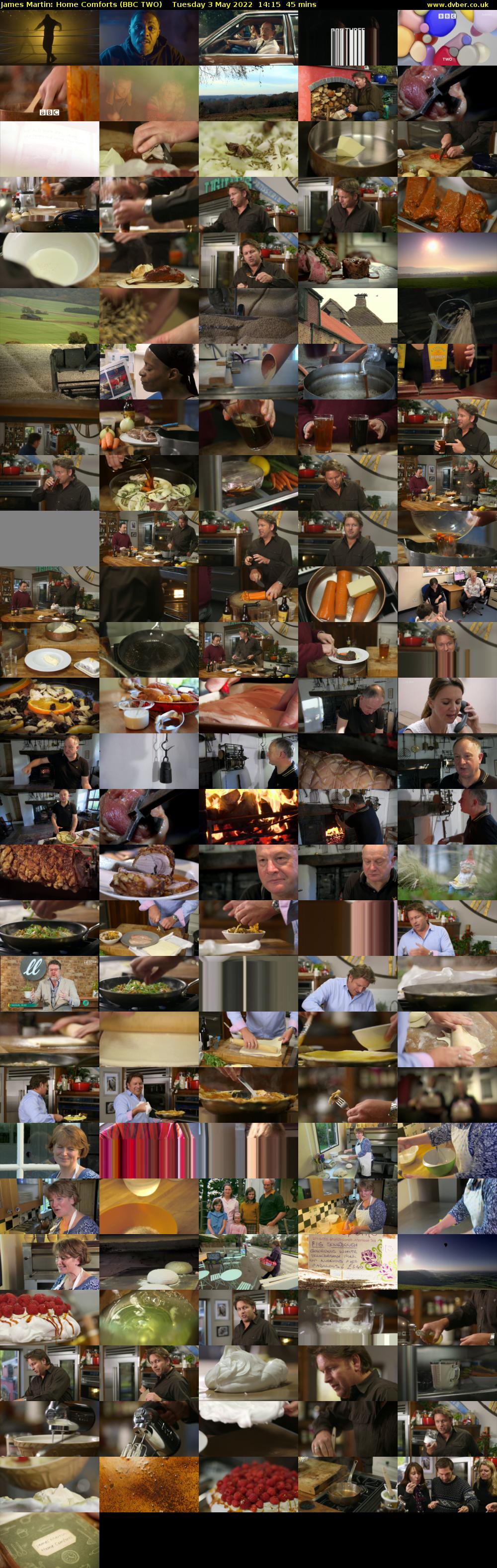 James Martin: Home Comforts (BBC TWO) Tuesday 3 May 2022 14:15 - 15:00