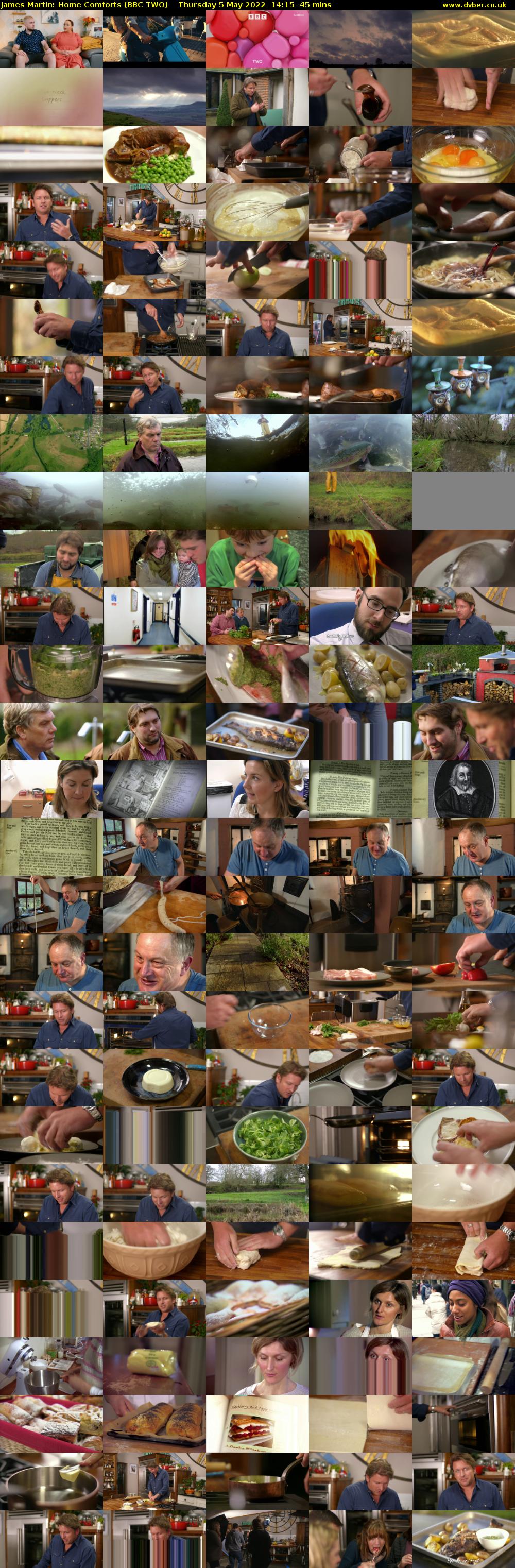 James Martin: Home Comforts (BBC TWO) Thursday 5 May 2022 14:15 - 15:00