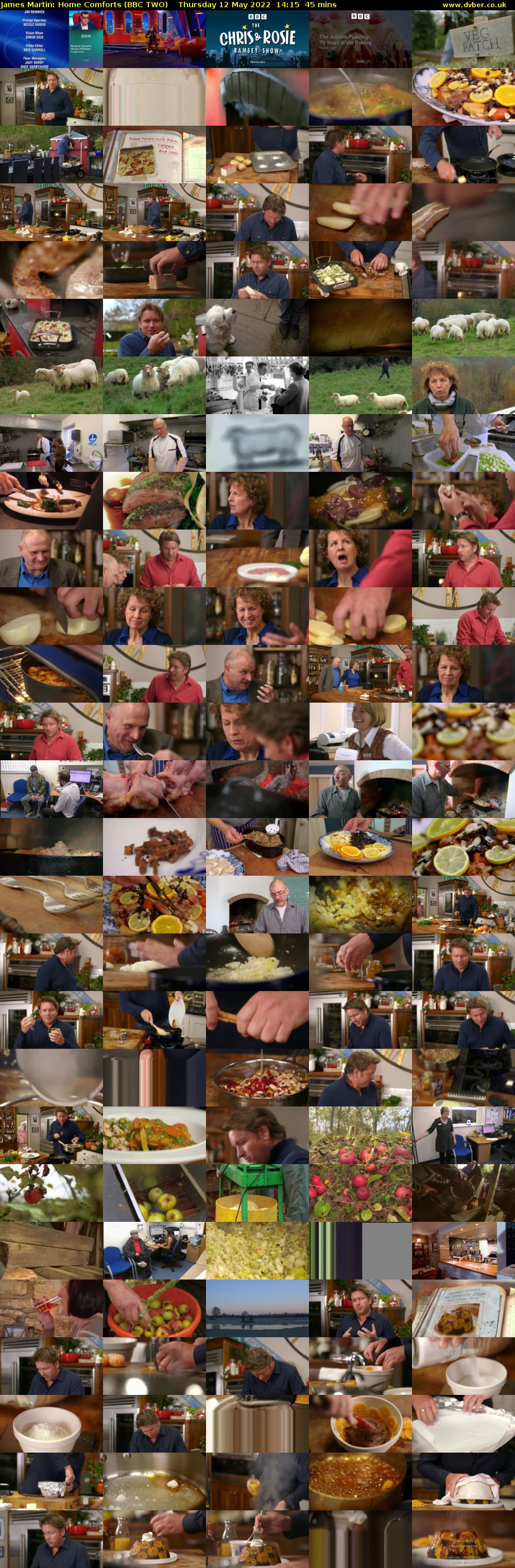 James Martin: Home Comforts (BBC TWO) Thursday 12 May 2022 14:15 - 15:00
