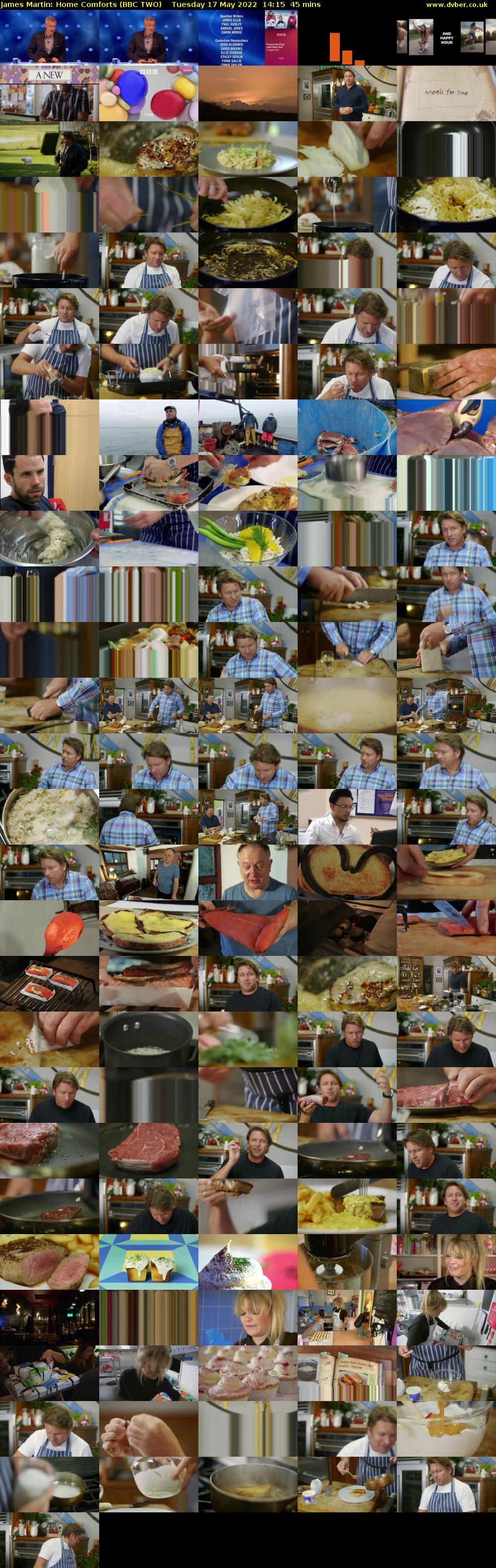 James Martin: Home Comforts (BBC TWO) Tuesday 17 May 2022 14:15 - 15:00