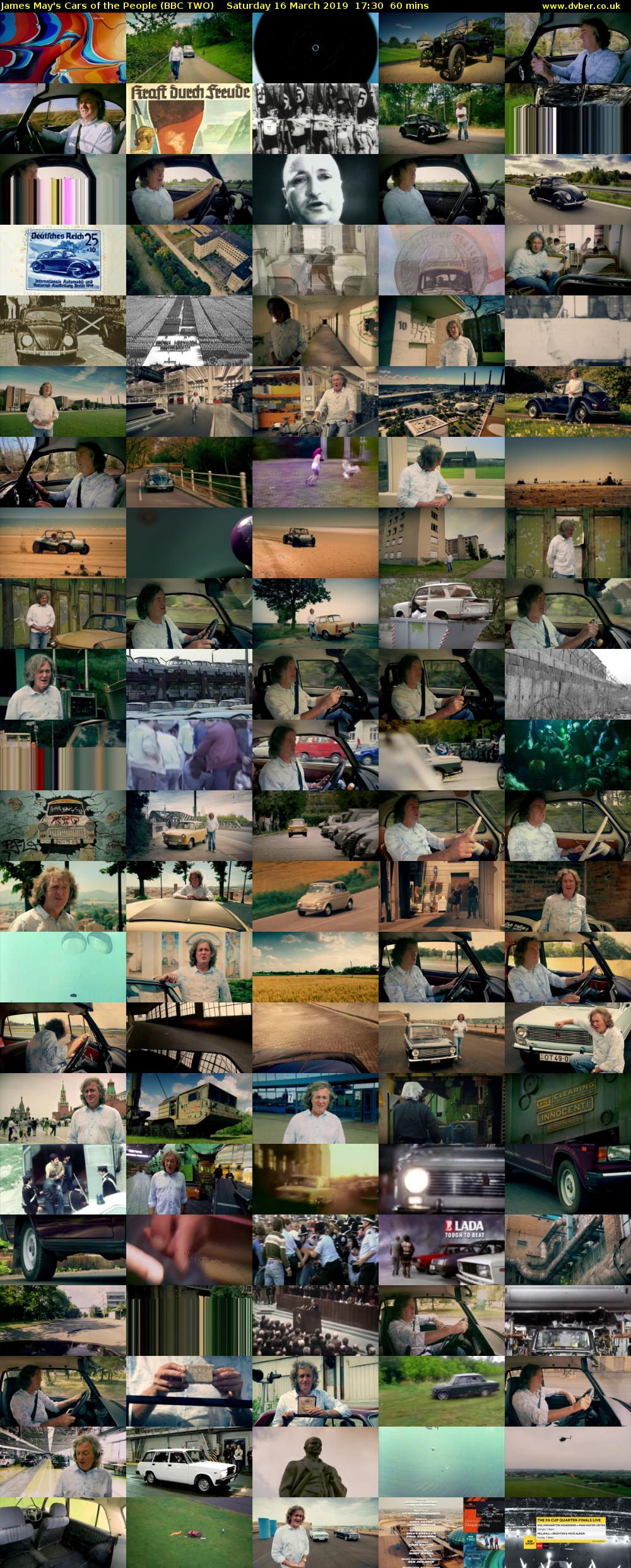 James May's Cars of the People (BBC TWO) Saturday 16 March 2019 17:30 - 18:30