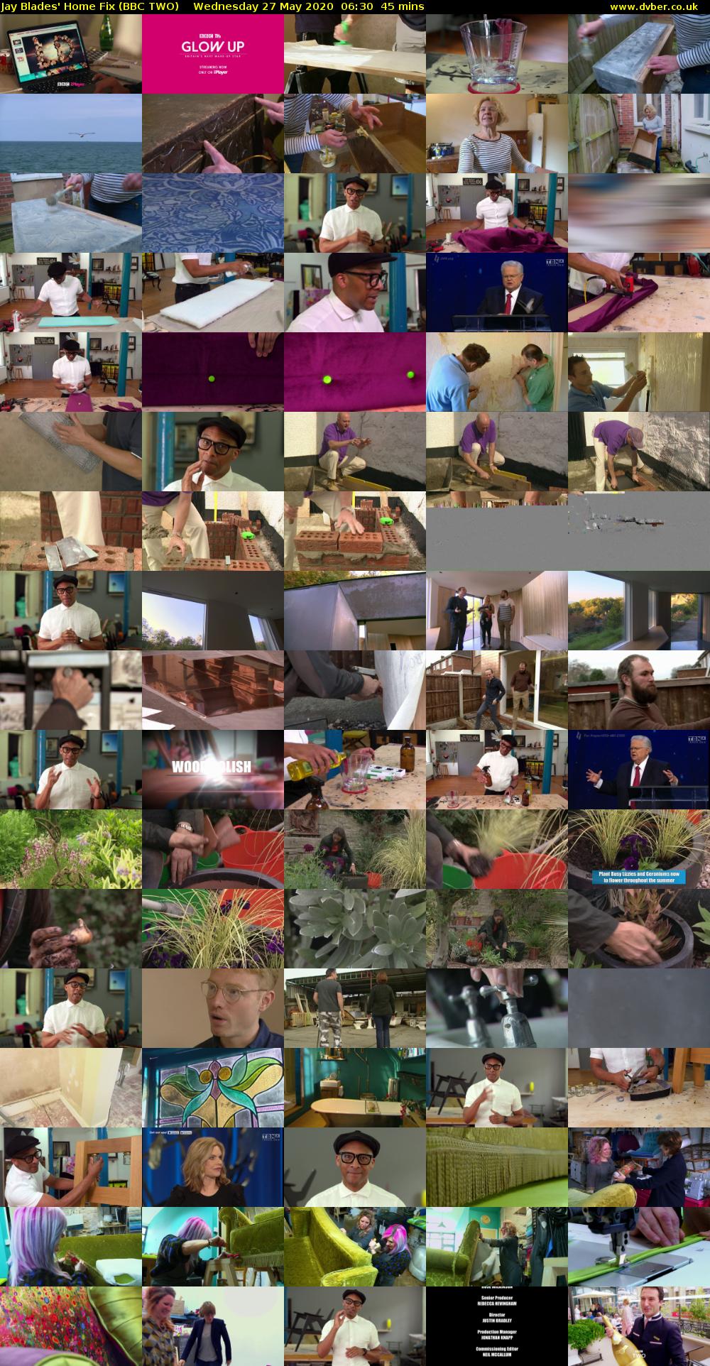 Jay Blades' Home Fix (BBC TWO) Wednesday 27 May 2020 06:30 - 07:15