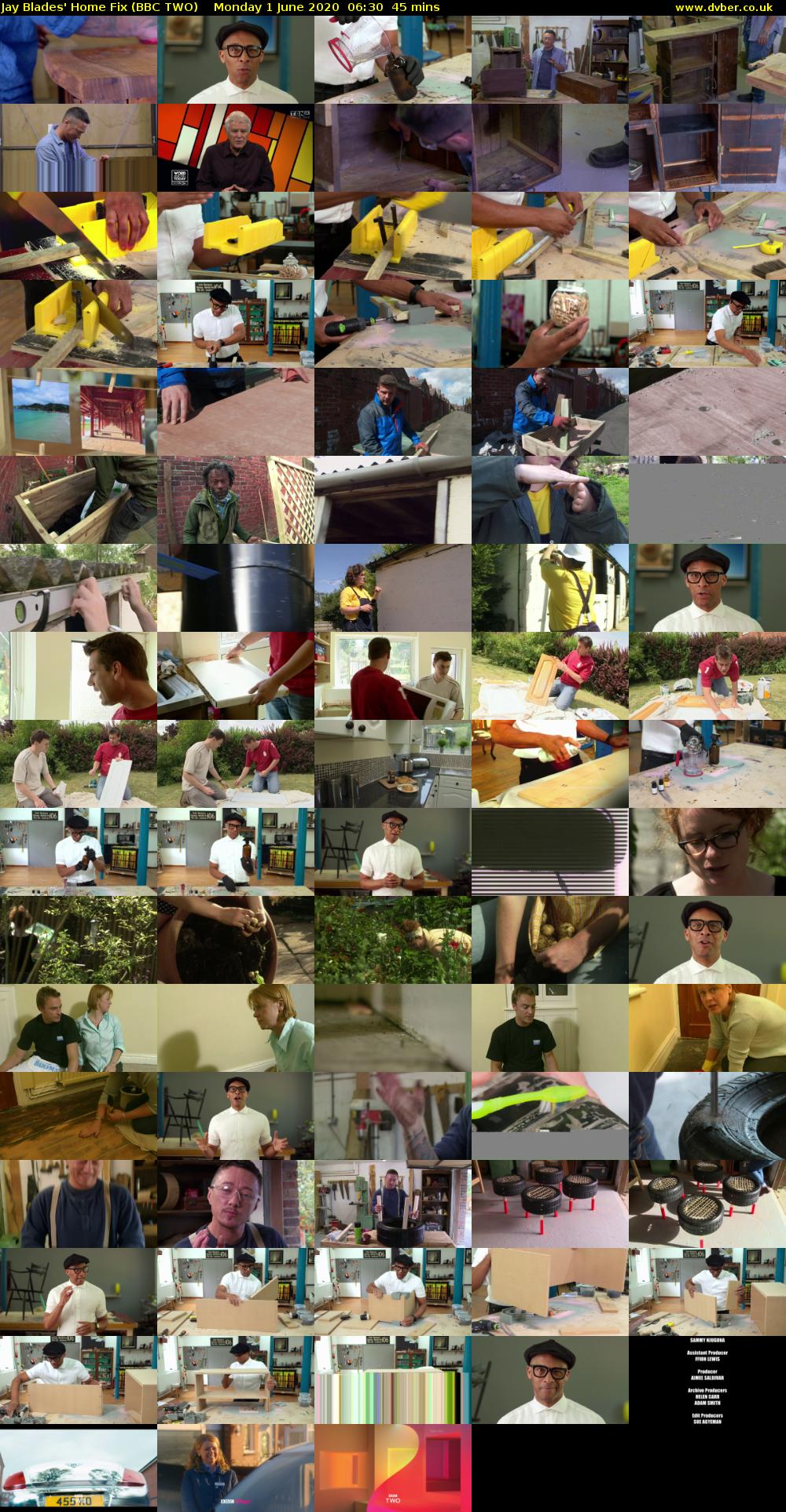 Jay Blades' Home Fix (BBC TWO) Monday 1 June 2020 06:30 - 07:15