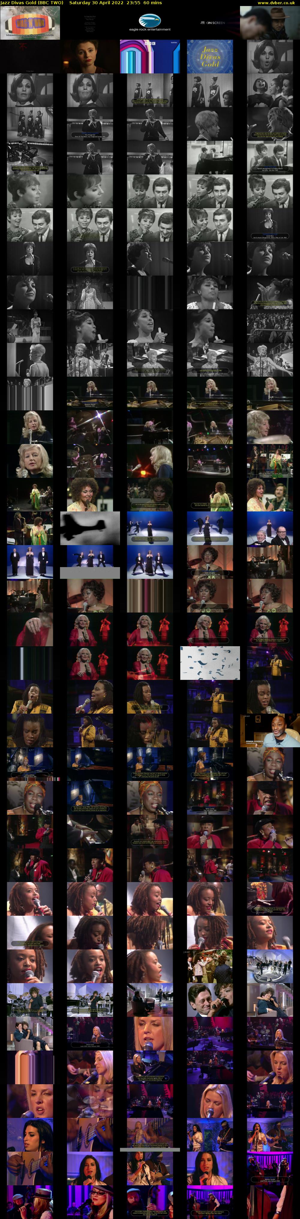 Jazz Divas Gold (BBC TWO) Saturday 30 April 2022 23:55 - 00:55