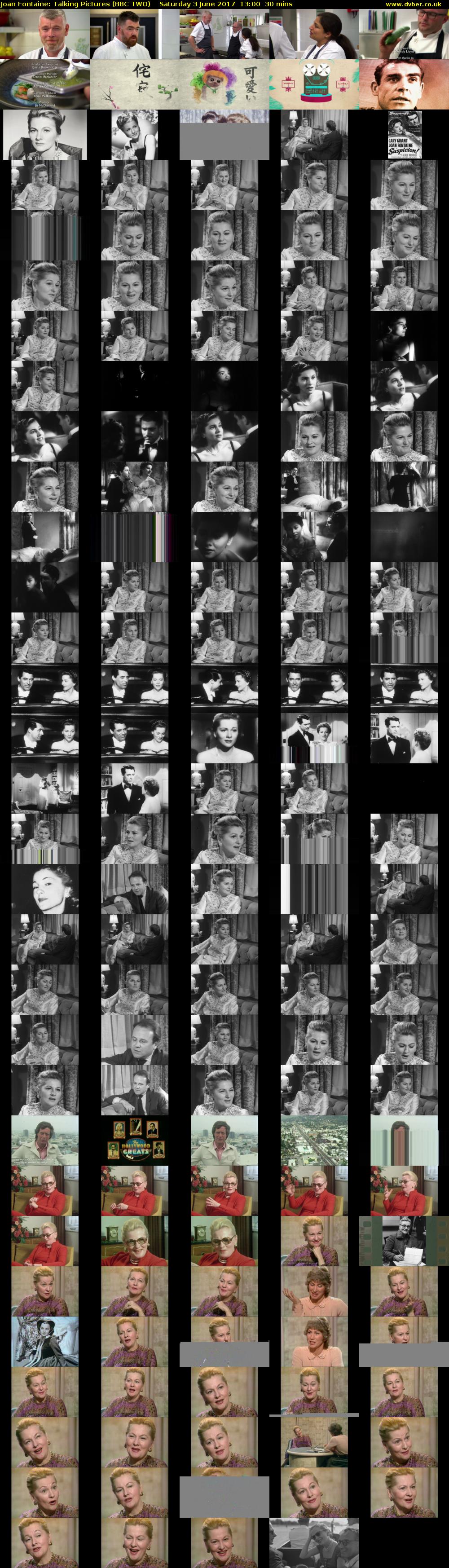 Joan Fontaine: Talking Pictures (BBC TWO) Saturday 3 June 2017 13:00 - 13:30