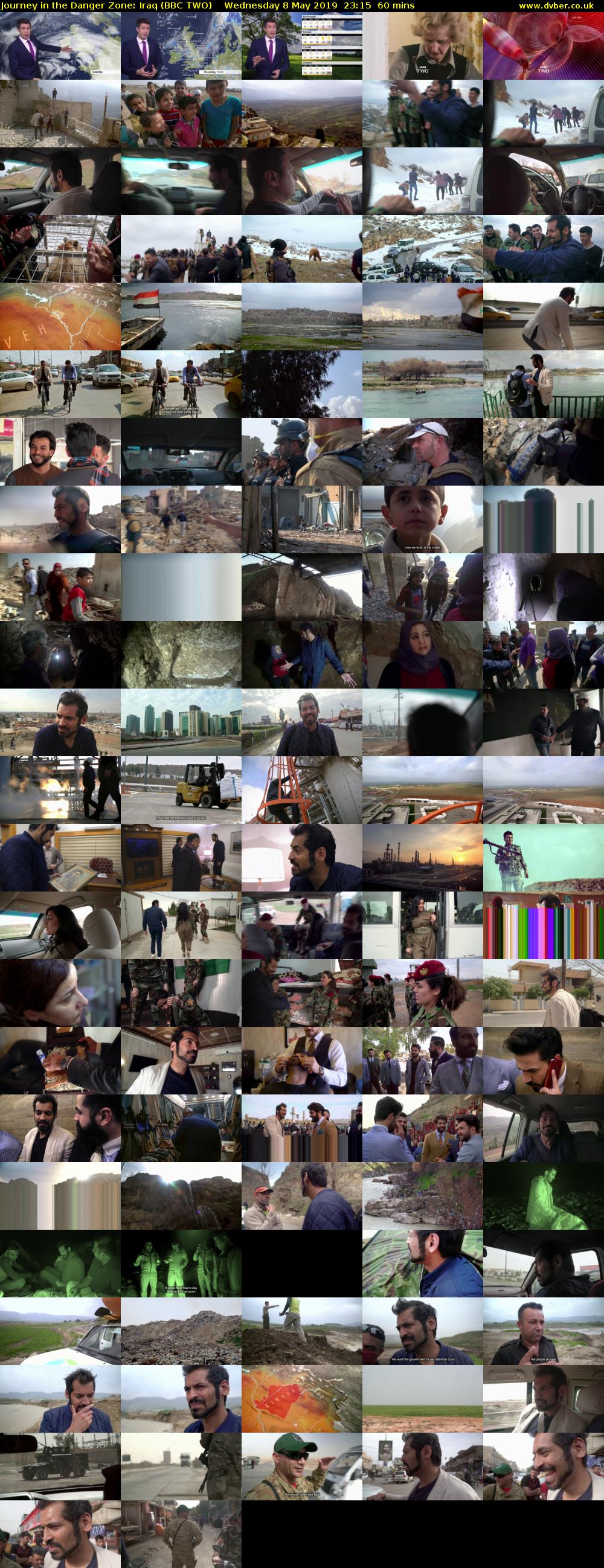 Journey in the Danger Zone: Iraq (BBC TWO) Wednesday 8 May 2019 23:15 - 00:15