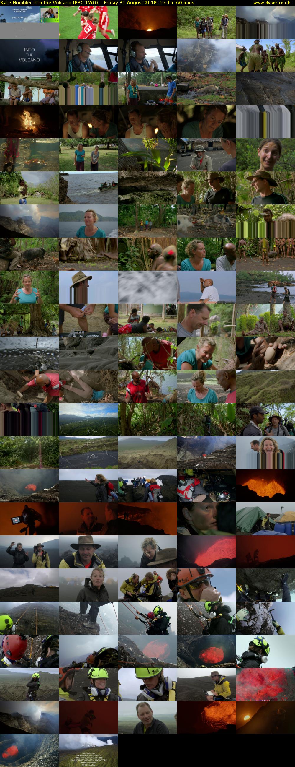 Kate Humble: Into the Volcano (BBC TWO) Friday 31 August 2018 15:15 - 16:15