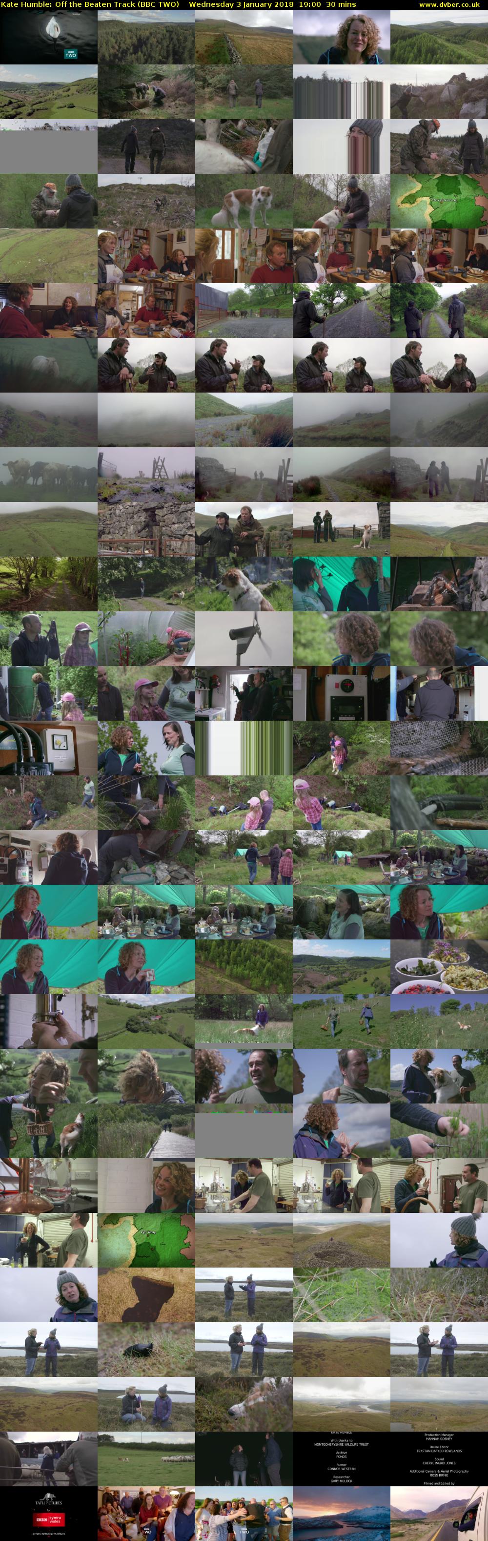 Kate Humble: Off the Beaten Track (BBC TWO) Wednesday 3 January 2018 19:00 - 19:30