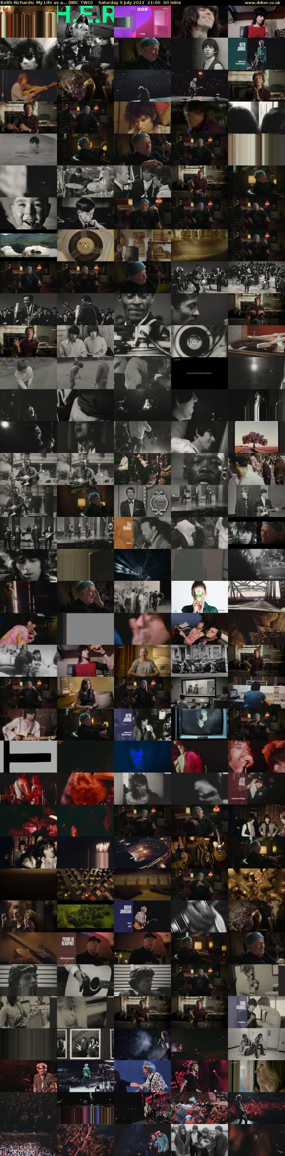 Keith Richards: My Life as a... (BBC TWO) Saturday 9 July 2022 21:00 - 22:00