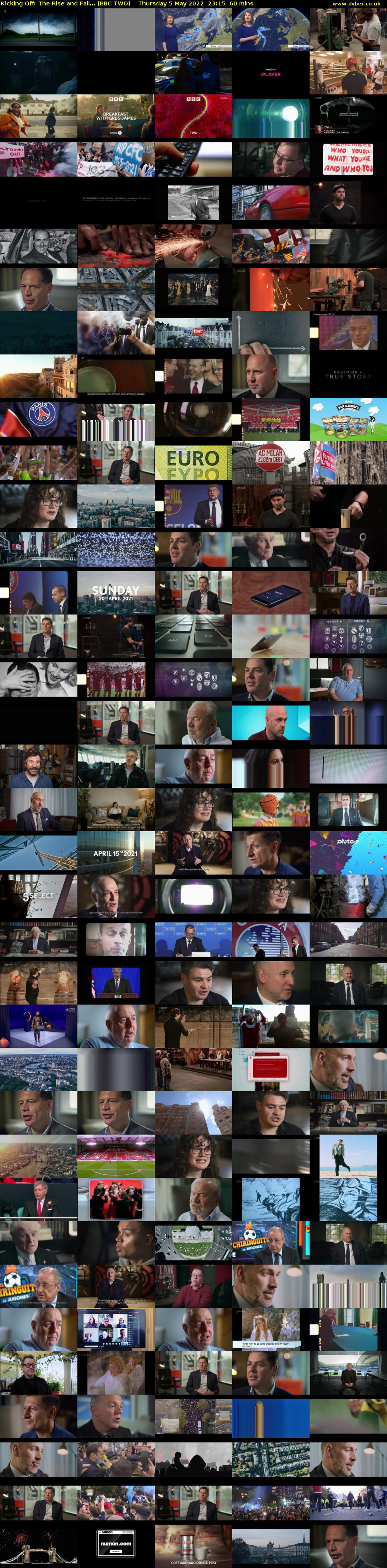 Kicking Off: The Rise and Fall... (BBC TWO) Thursday 5 May 2022 23:15 - 00:15