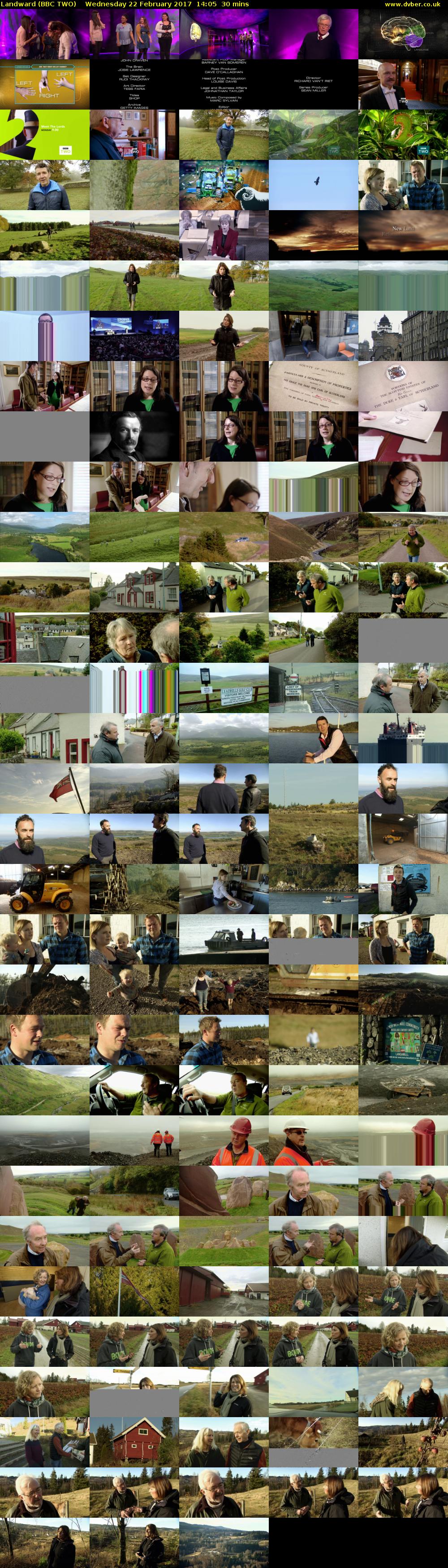 Landward (BBC TWO) Wednesday 22 February 2017 14:05 - 14:35