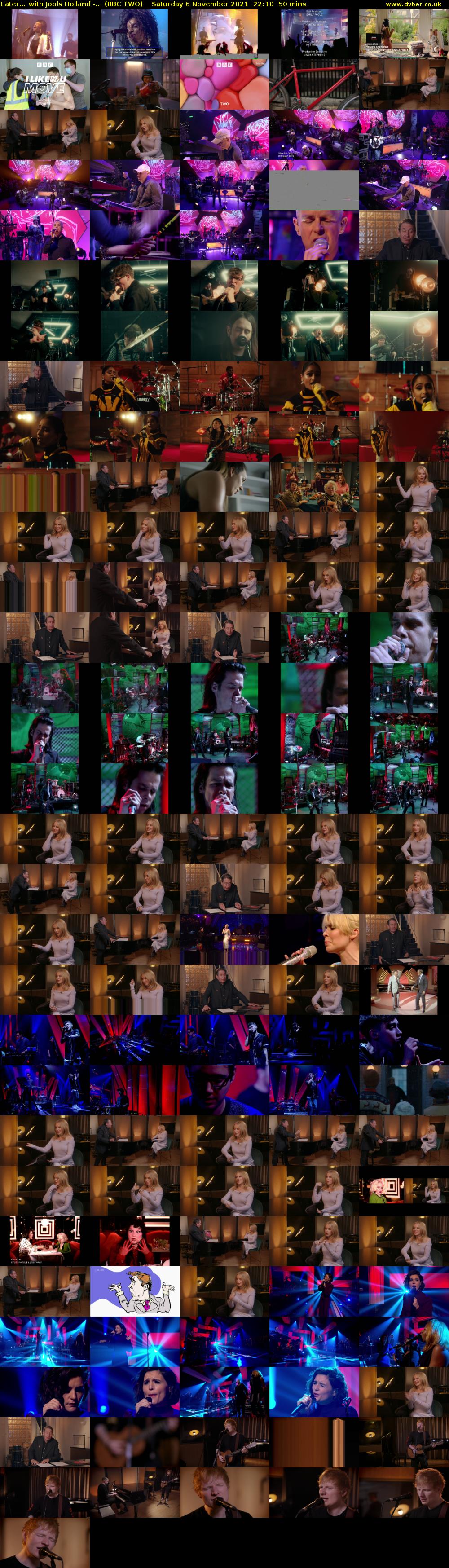 Later... with Jools Holland -... (BBC TWO) Saturday 6 November 2021 22:10 - 23:00