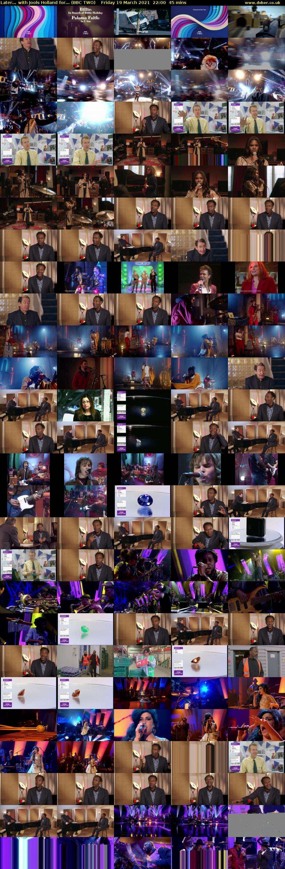 Later... with Jools Holland for... (BBC TWO) Friday 19 March 2021 22:00 - 22:45