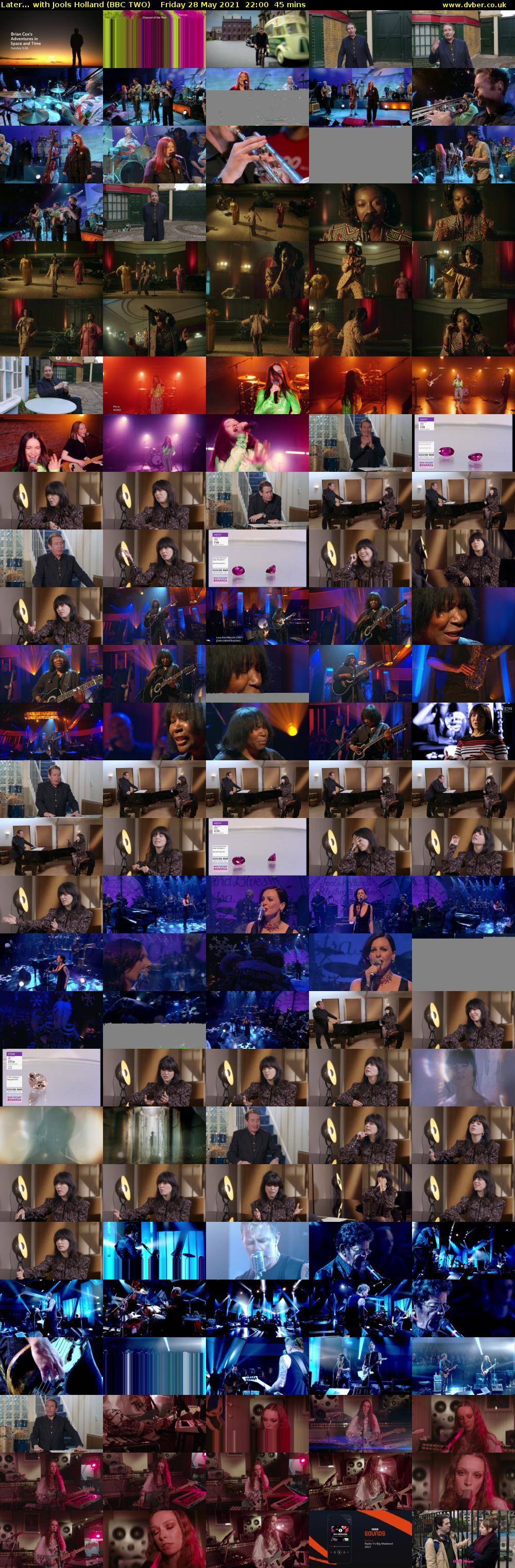 Later... with Jools Holland (BBC TWO) Friday 28 May 2021 22:00 - 22:45